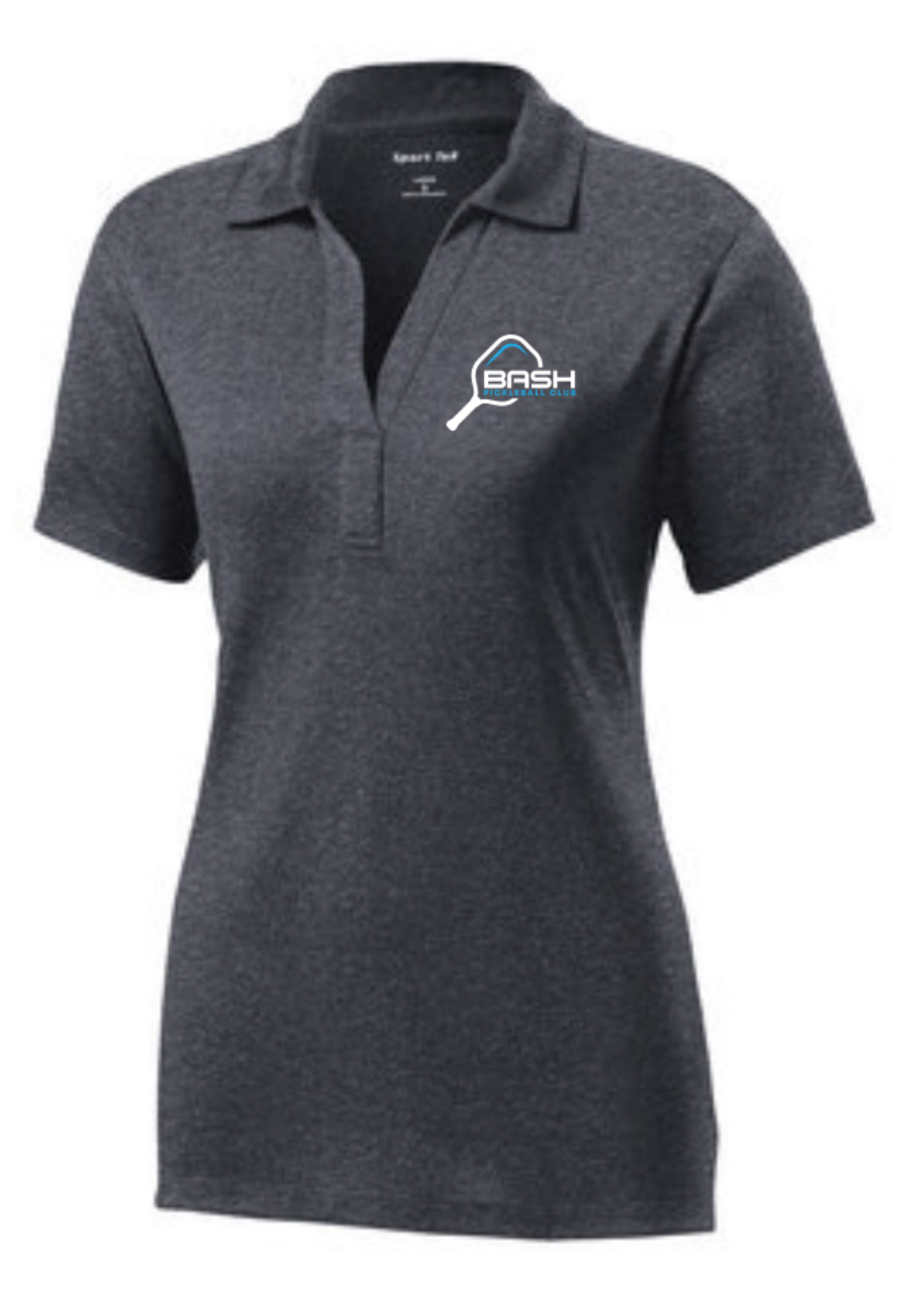 Women's Gray Sports Polo
