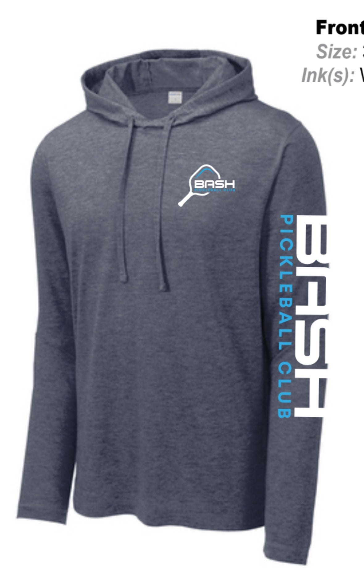 Men's Gray Long Sleeve Sports Hoodie